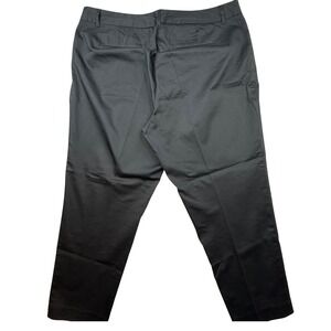 89th Madison Womens Black Wide Leg Pants Size 16W office career staple